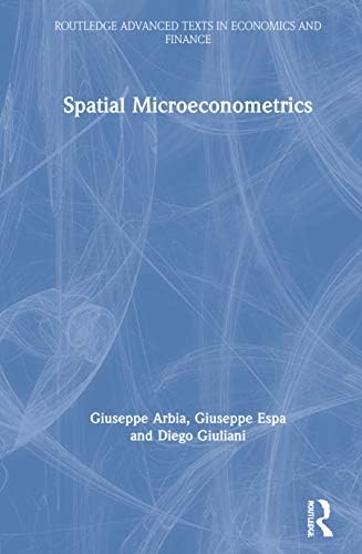 Applied Spatial Statistics and Econometrics: Data Analysis in R